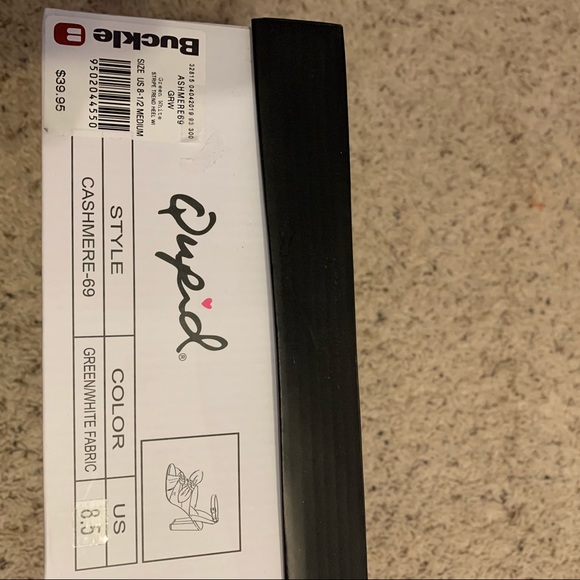 Qupid Cashmere Heeled Sandal - Picture 3 of 10